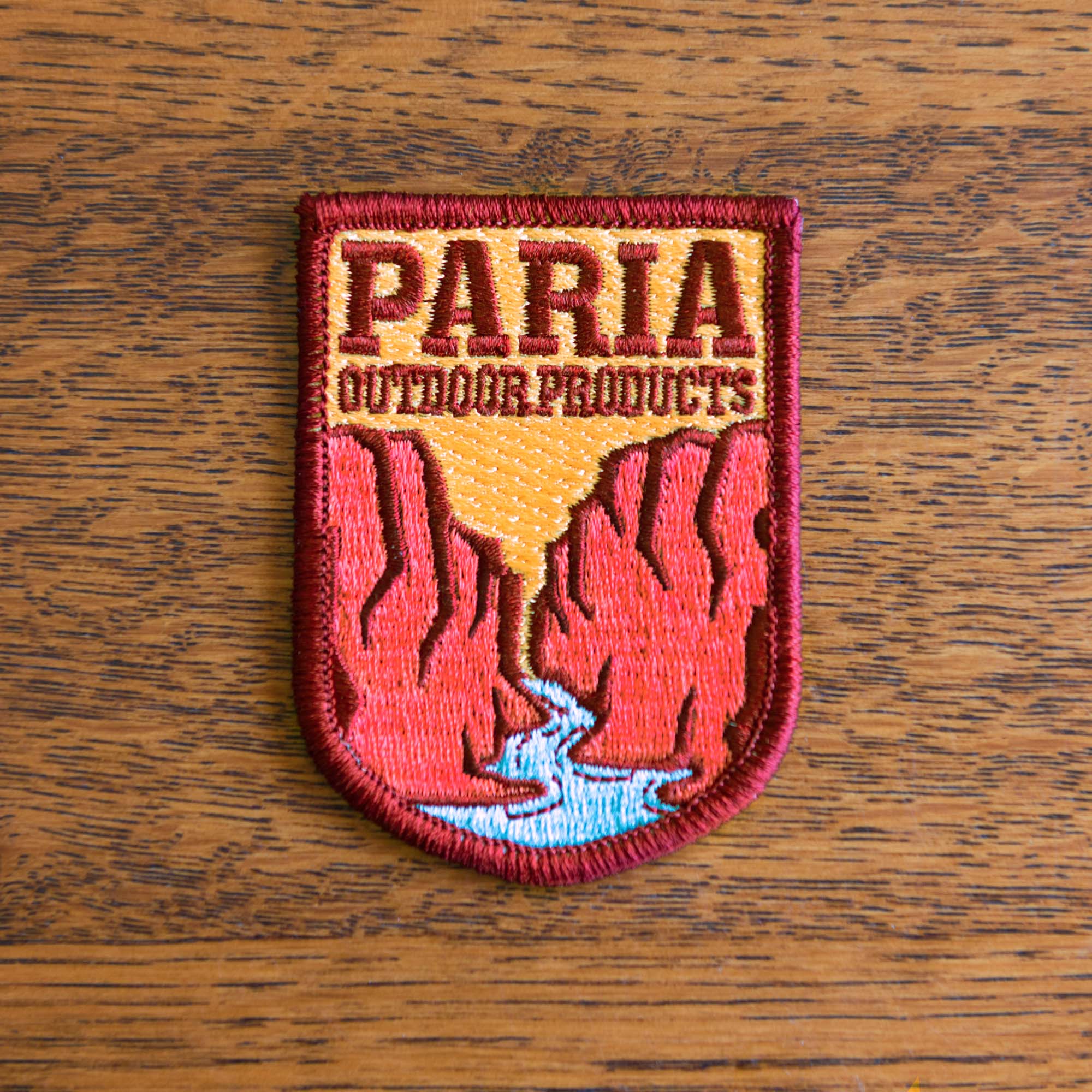 Paria Outdoor Products Patches Logo